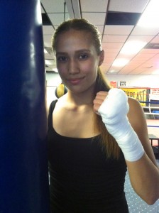 Seniesa Estrada - pic by heavy bag